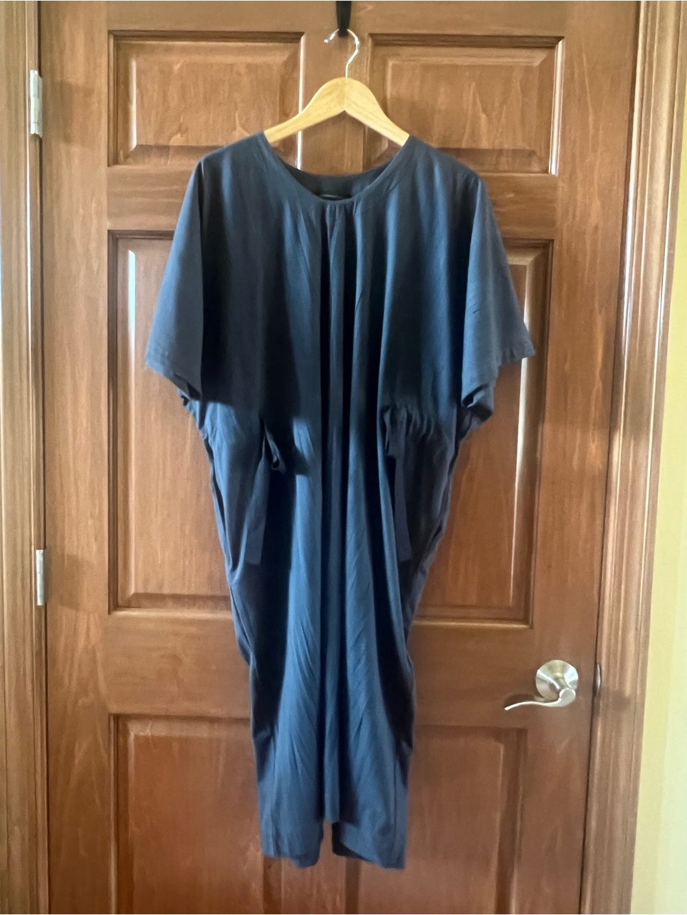 Yohji Yamamoto Dress Midi Dress Gray Size S (2)